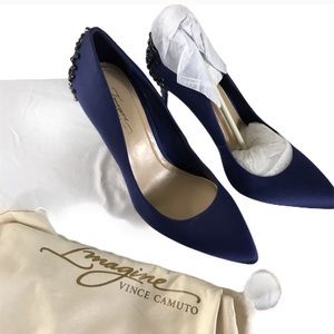 Vince Camuto Imagine Heels in Royal Blue